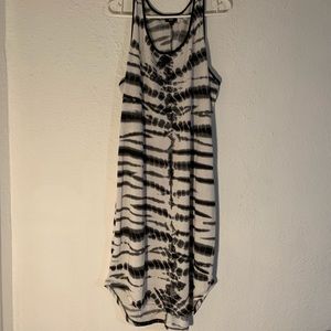 🌸 Mossino Tank Tie Dye bl/wh summer dress